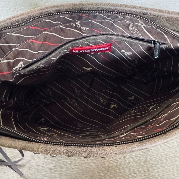 Montana West Aztec Tribal Southwest Rustic Shoulder Bag Purse - Picture 7 of 8